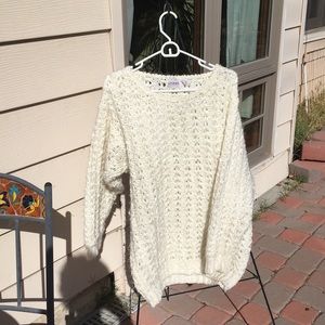 White Knit Sweater